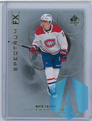 2020-21 SP Authentic Spectrum FX #S-12 Nick Suzuki - Montreal Canadiens
